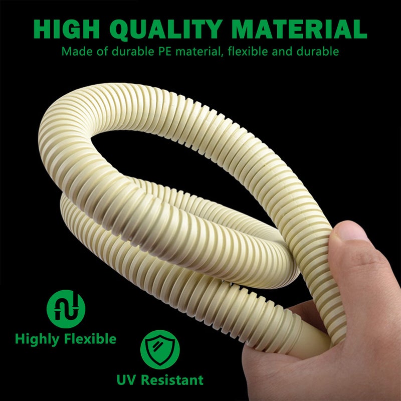 Forestchill Mini Split Drain Hose, 20 Ft AC Drain Hose for Mini Split Air Conditioner & Heat Pump System, 5/8" I.D AC Drain Line Pipe - Image 4